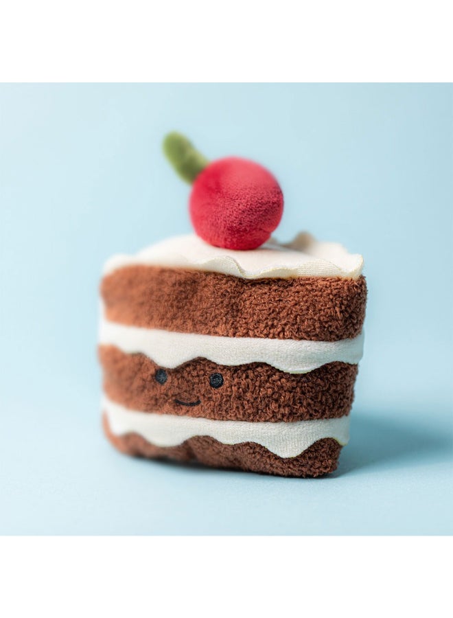 Jellycat Pretty Patisserie Gateaux Plush – Soft Stuffed Toy with Cordy Legs, Cute Valentine’s Gift for Kids & Adults, Collectible Jellycat, 8cm - Image 2