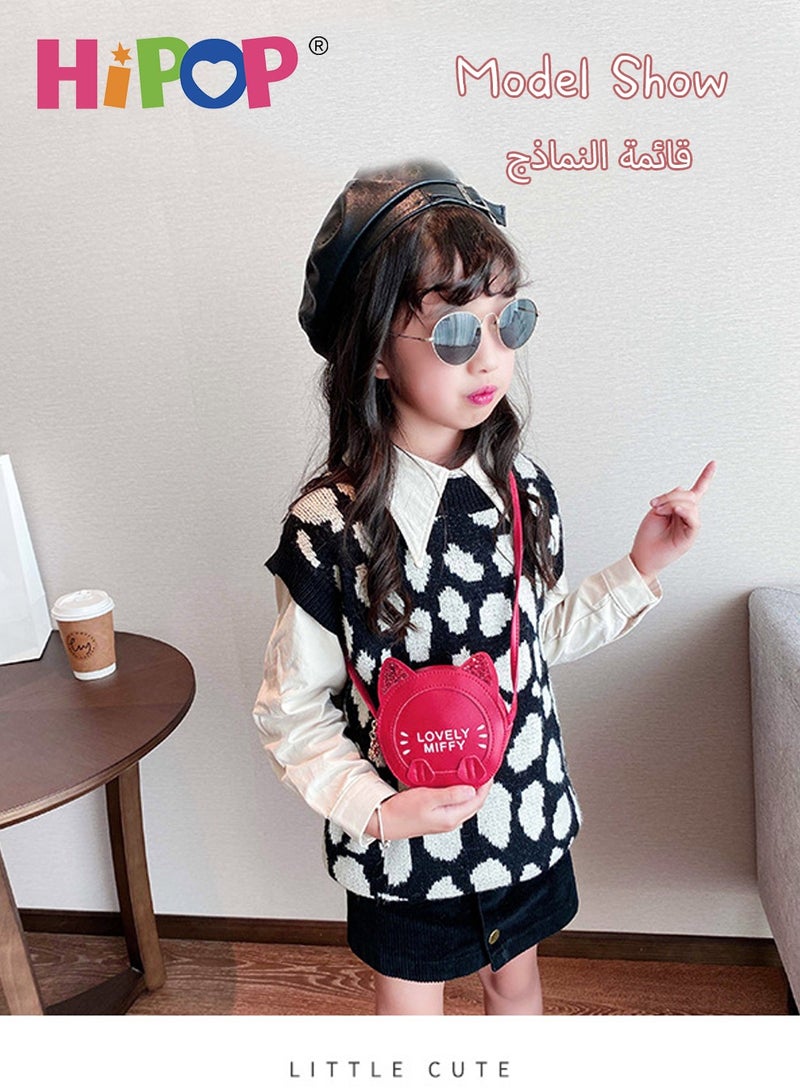 HIPOP Girls Makeup Set Backpack,Portable Cosmetic Toys with Washable and Nontoxic,Girls Pretend Play Gift - Image 3