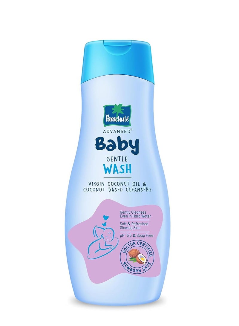 Parachute Parachute Advansed Baby Gentle Wash for New Born | Gently cleanses in Hard water | Doctor certified | 410 ML - Image 2