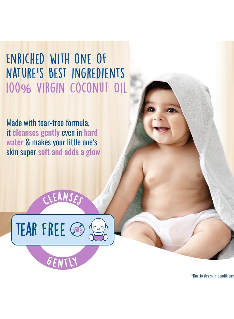 Parachute Parachute Advansed Baby Gentle Wash for New Born | Gently cleanses in Hard water | Doctor certified | 410 ML - Image 4