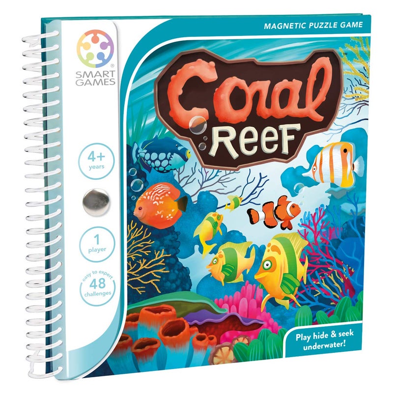 SmartGames Coral Reef, 16.2 x 15.8 x 1.5 cm - Image 1