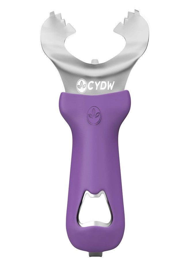CYDW Mason Jar Opener Tool with No Lid Dents or Damage, Can Opener Manual Multi-Purpose, Easy Twist Manual Handheld Top Remover Utensil, Canning Supplies Tools and Bottle Opener, Made For Lifetime - Image 1