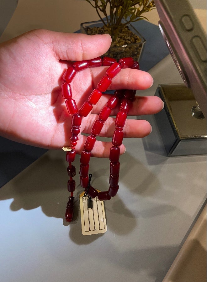 German Faturan Prayer Beads For Men 33 Beads - Image 5