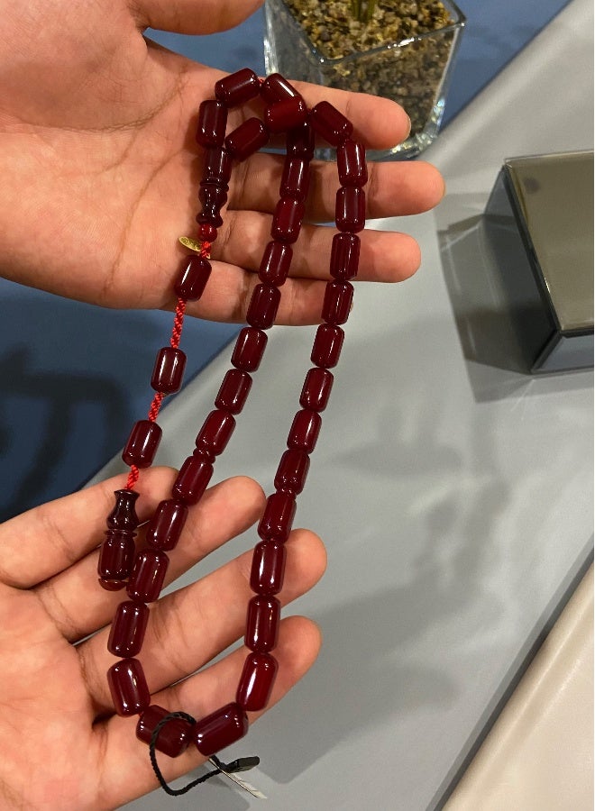 German Faturan Prayer Beads For Men 33 Beads - Image 1