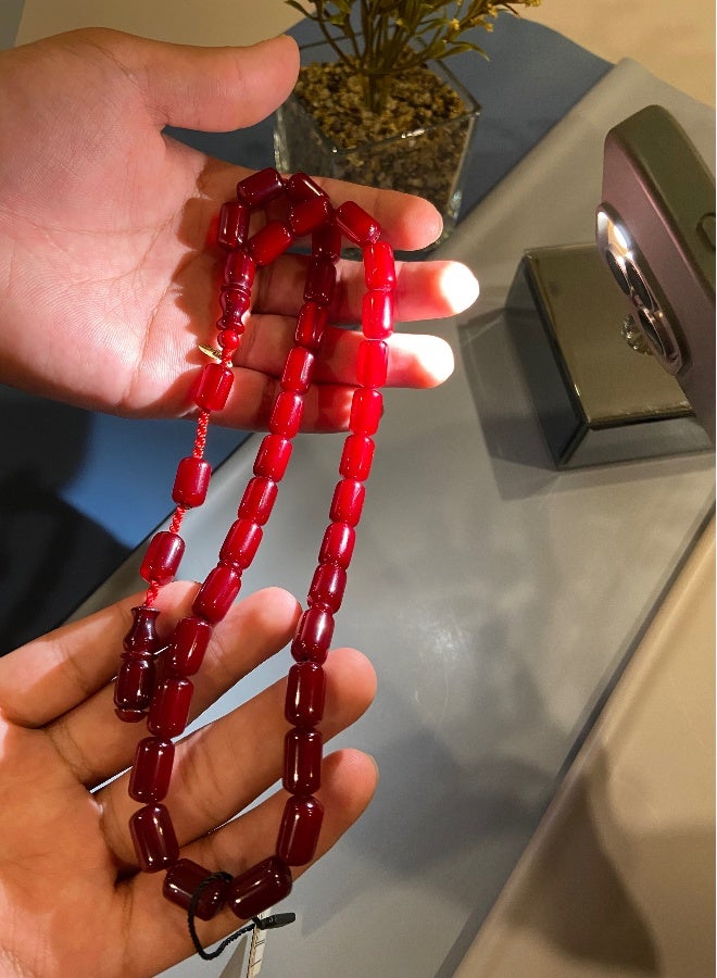 German Faturan Prayer Beads For Men 33 Beads - Image 2