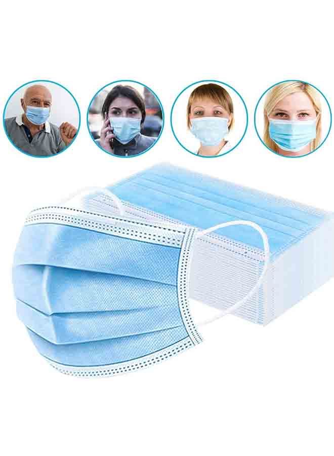 NIBEMINENT 50-Piece 3 Layers Anti-Dust Filter Breathable Disposable Face Mask - Image 5