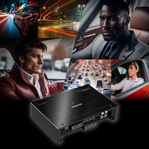 KENWOOD eXcelon X3034 Class D 4Channel Power Amplifier HighPerformance 600W Compact Amp with Adjustable Controls Superior Sound Clarity and Advanced Protection - Image 3