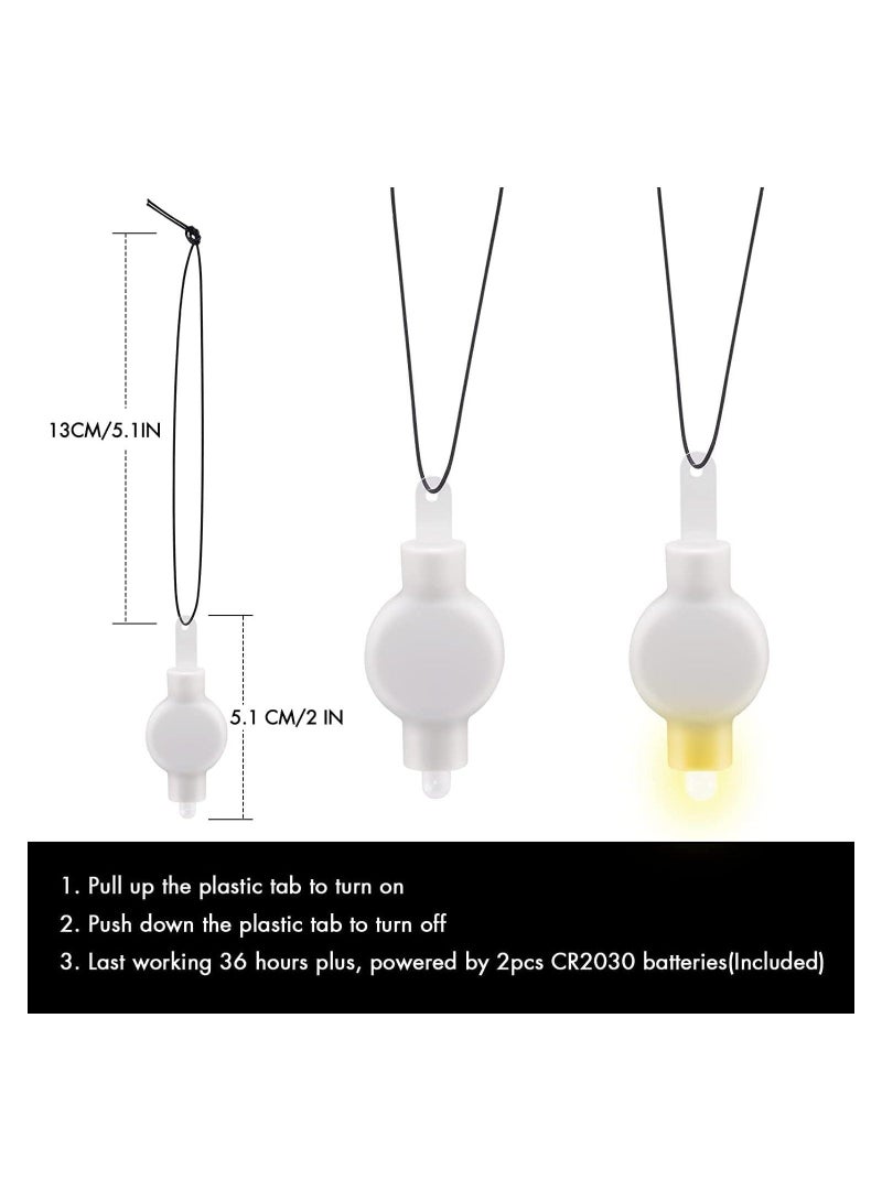 Captaintech LED Balloon Light Colorful LED Mini Party Lights Hanging Paper Lanterns Light for Decorations Waterproof White LED Bulbs Lights for Indoor Outdoor Balloon Birthday Party Decor - Image 5