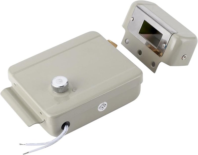 Astibym Electric Door Strike Lock Ultra High Security 12V Voltage Control for Community Access Iron - Image 5