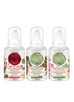 Michel Design Works Michel Design Works Mini Foaming Hand Soap Set Christmas Scents 819054 