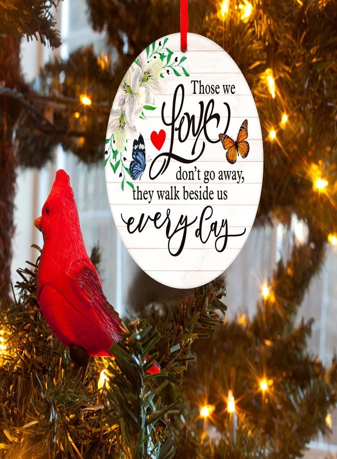WhatSign Memorial Ornaments - 3" Loved One Sympathy Ornaments for Loss, Bereavement, Christmas Tree Decorations - Image 3