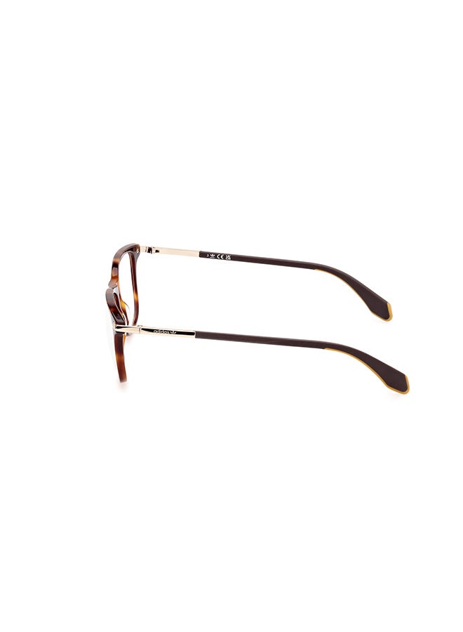 Adidas Unisex Rectangular Eyeglass Frames Dark Havana ADIDAS OR507205252 52 mm - Image 2