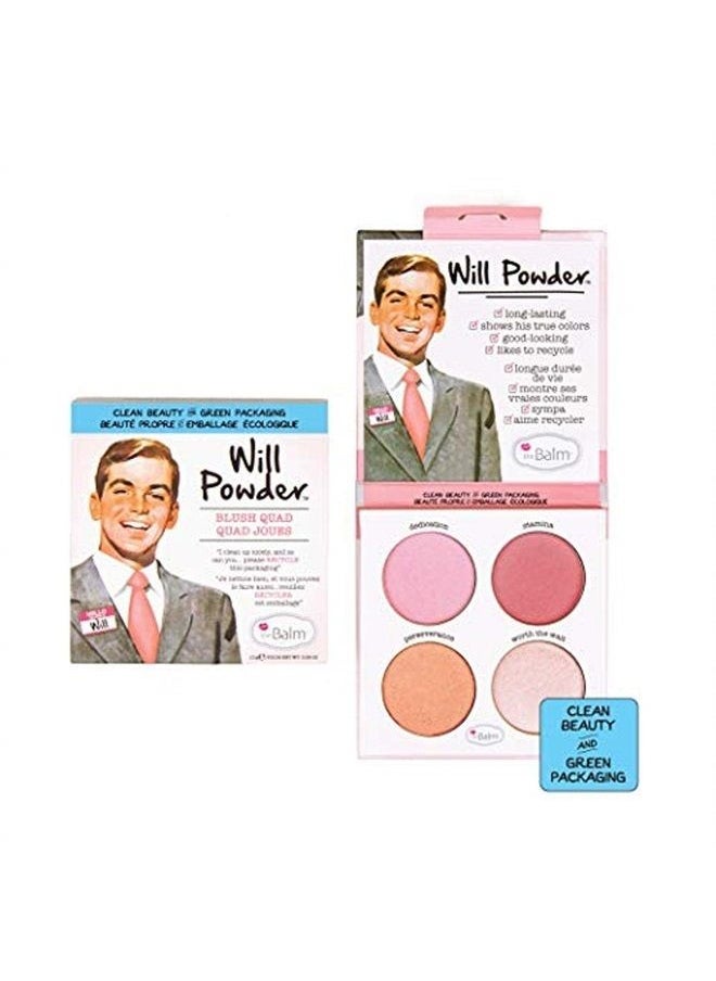 theBalm - theBalm Will Powder Blush Quad, 1 ct. - Image 1