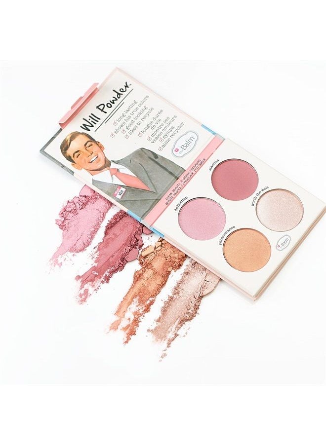 theBalm - theBalm Will Powder Blush Quad, 1 ct. - Image 1