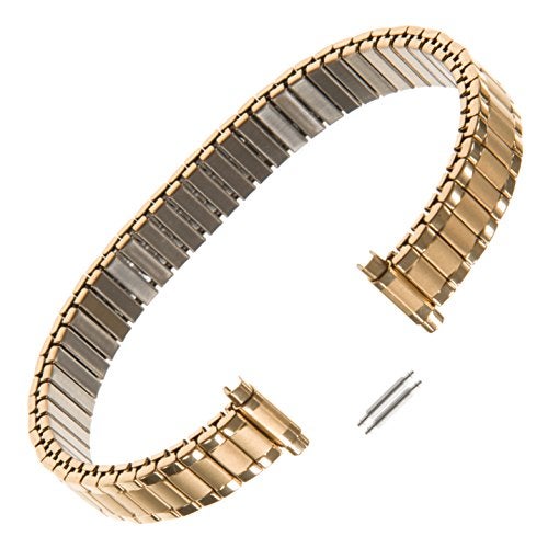 Gilden Ladies Expansion 9-16mm Custom Length Stainless Steel Watch Band 124-YL (Fits 9-13mm lugs, Extra Long, Gold) - Image 5
