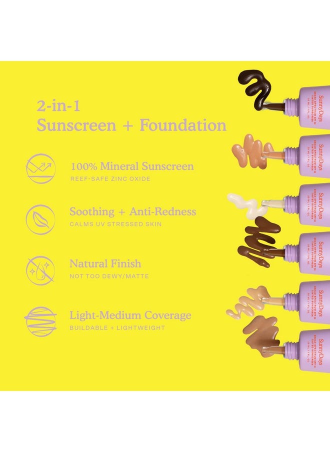 TOWER 28 Tower 28 Beauty SunnyDays SPF 30 Tinted Mineral Sunscreen - For Sensitive Skin - 2-in-1 Facial Broad Spectrum UVA/UVB Protection + Foundation - Shade 70 VENICE, 1 Fl Oz  - Image 3
