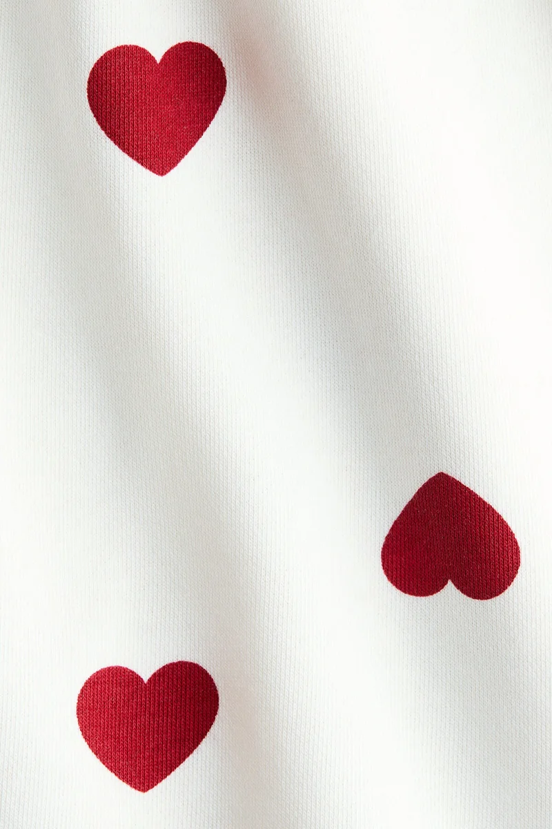 اتش اند ام فستان بتصميم سويت شيرت فضفاض