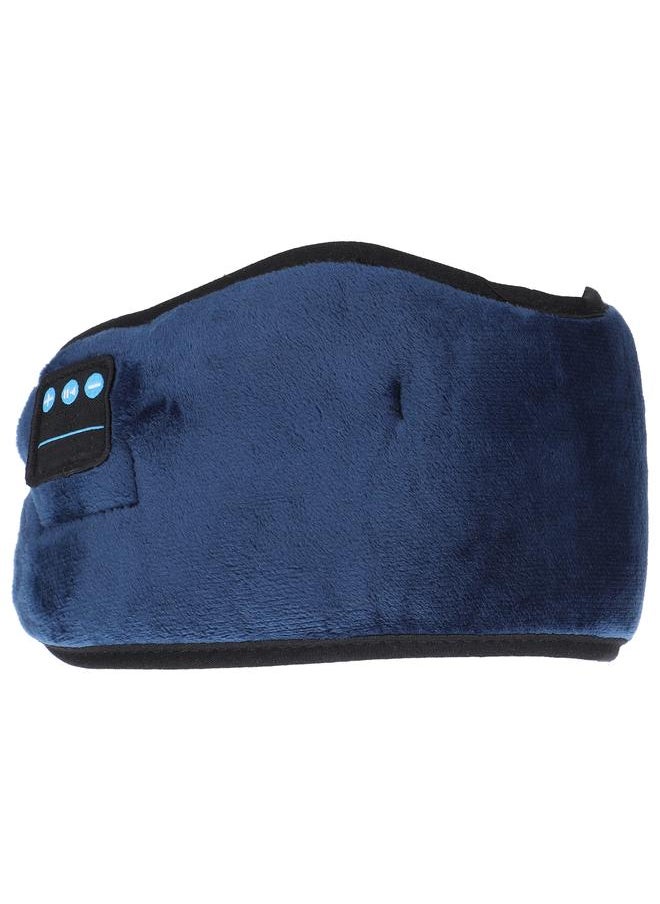 Home Office Bluetooth Headphones Sleeping Eye Mask Wireless Built in Earphone Music MaskBlue