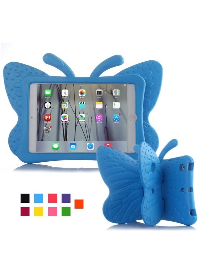 vesus Non-toxic Light weight 3D Cartoon Butterfly EVA Shockproof Drop proof Stand Case for Ipad Mini/Mini 2 / Mini 3/ Mini 4 case iPad Mini 1/2/3/4-Butterfly - Image 1