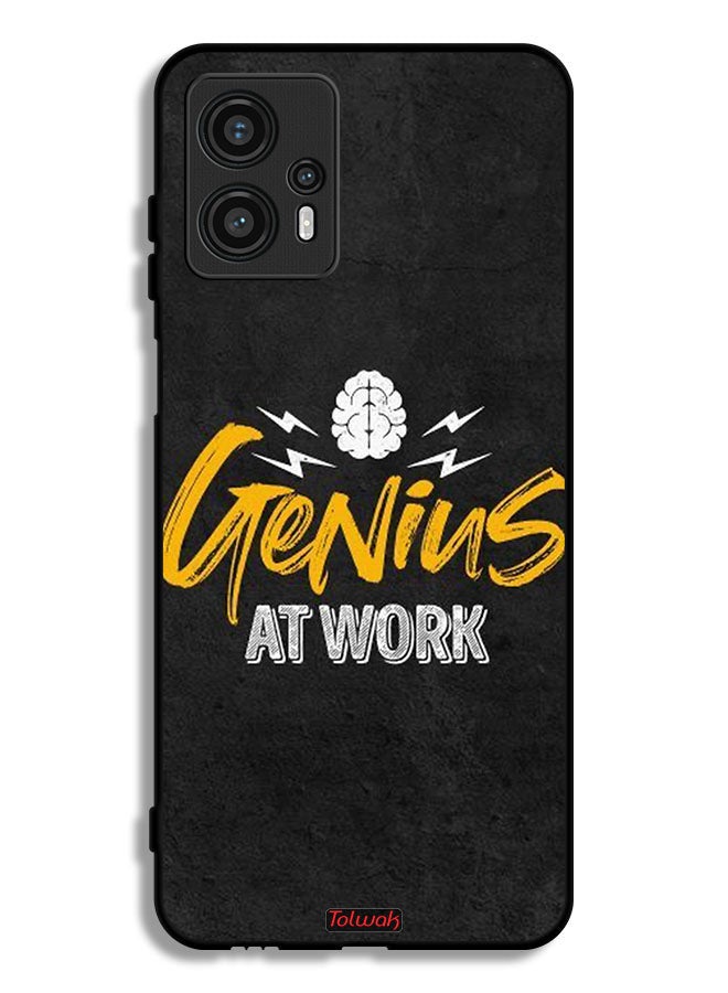 Tolwak Motorola Moto G13 Protective Case Cover Genius At Work - Image 1