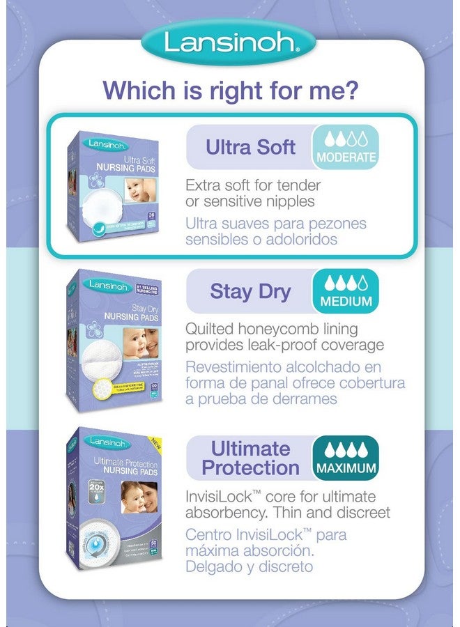 Lansinoh Nursing Pads, Pack of 36 Ultra Soft Disposable Breast Pads - Image 4