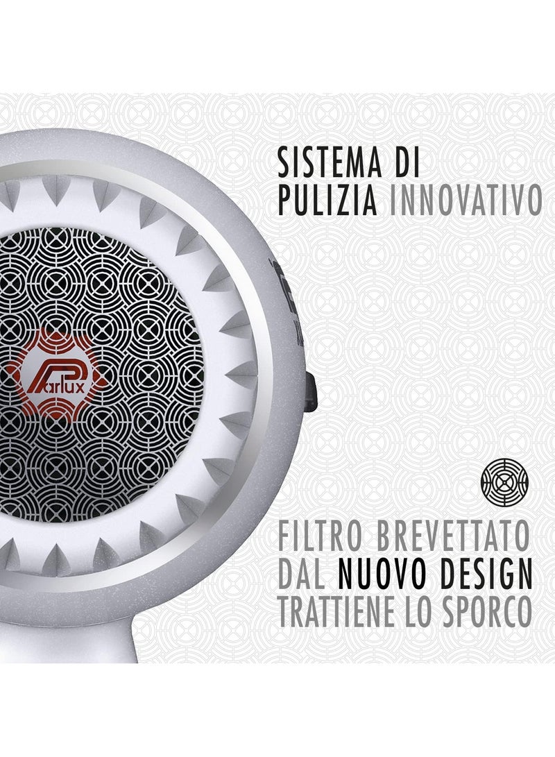 Parlux DIGITALYON Hair Dryer – 2400W Professional BLDS Motor Blow Dryer – Lightweight, Antibacterial with Ionizer Tech for Faster Drying – Eco-Friendly, Quiet Operation, & Durable Design - Image 4