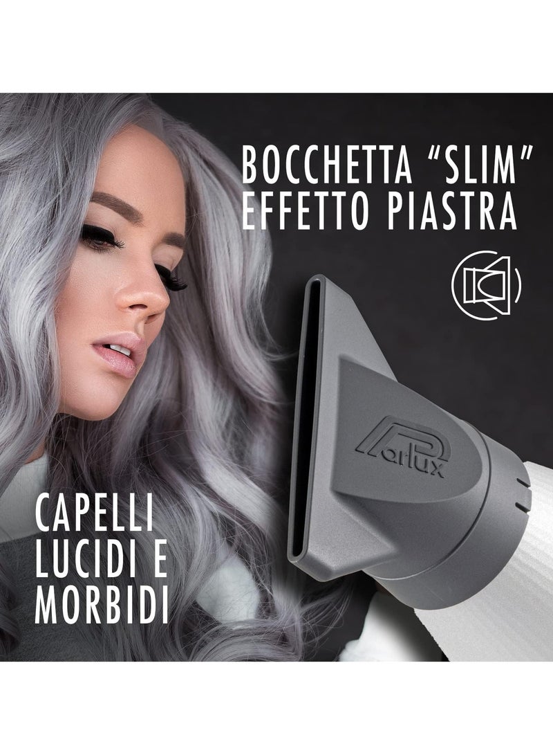 Parlux DIGITALYON Hair Dryer – 2400W Professional BLDS Motor Blow Dryer – Lightweight, Antibacterial with Ionizer Tech for Faster Drying – Eco-Friendly, Quiet Operation, & Durable Design - Image 3