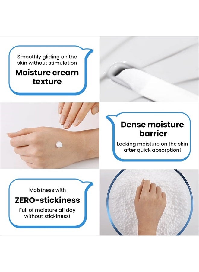 Real Barrier Intense Moisture Hyaluronic Cream 2.02 oz | Panthenol Skin Barrier Repair Face Moisturizer Cream | Hyaluronic Acid Daily Moisturizing Facial Cream | Korean Moisturizer for Sensitive Skin - Image 4