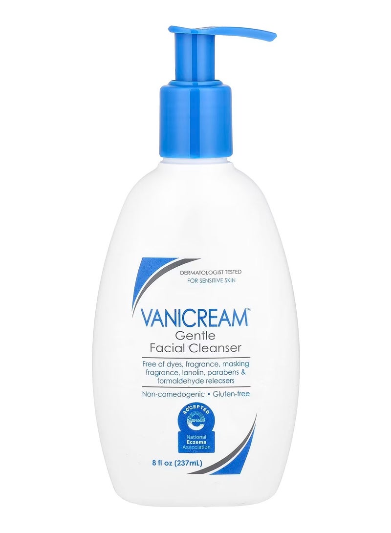 فانيكريم فاني كريم، منظف لطيف للوجه، للبشرة الحساسة، خالٍ من العطور، 8 أونصة سائلة (237 مل)