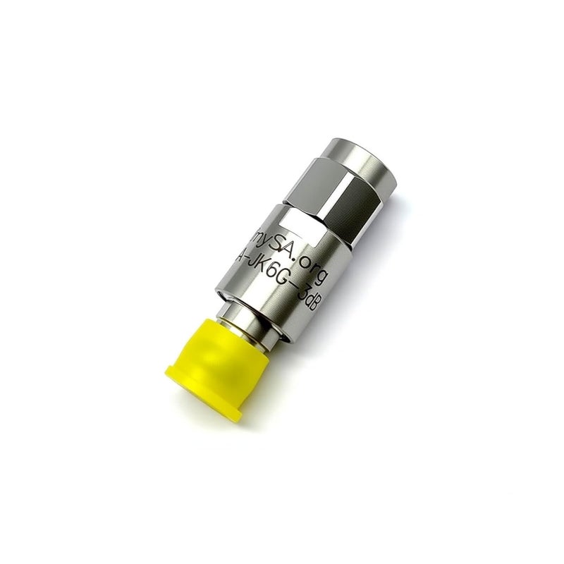 AURSINC مخفف SMA ذكر إلى SMA أنثى، 3db SMA JK-6G 2W 50 أوم DC-6GHz مخففات خطية للغاية - Image 1