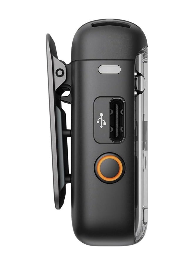 dji Mic 2 (2 TX + 1 RX + Charging Case), All-in-one Wireless Microphone, Intelligent Noise Cancelling, 32-bit Float Internal Recording, 250m (820 ft.) Range, Microphone for iPhone, Android, Camera Grey - Image 4