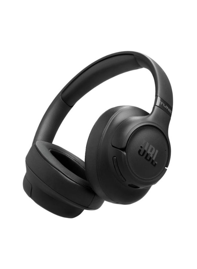 JBL Tune 780NC Wireless Over-Ear Adaptive Noise Cancelling Headphones with Hi-Res JBL Pure Bass & Spatial Sound, 76H Battery Life, 2-Mic Calls, Bluetooth 6.0, App Support – Black (JBLT780NCBLK) black