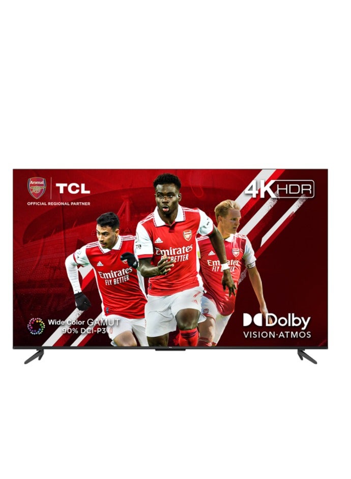 تلفاز 55 بوصة LED بدقة Ultra HD 4K بمعدل تحديث 60Hz