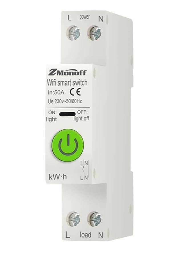 Circuit Breakers,Smart Circuit Breaker, WiFi Remote Control, Tuya APP Monitoring, Leakage Protection, For Smart Home Safety - Image 1