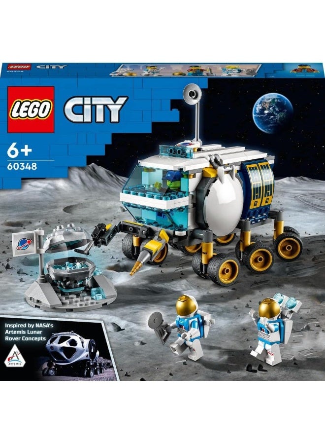 LEGO مجموعة مكعبات بناء سيارة لعبة مركبة قمرية من ليجو سيتي 60348 - Image 1