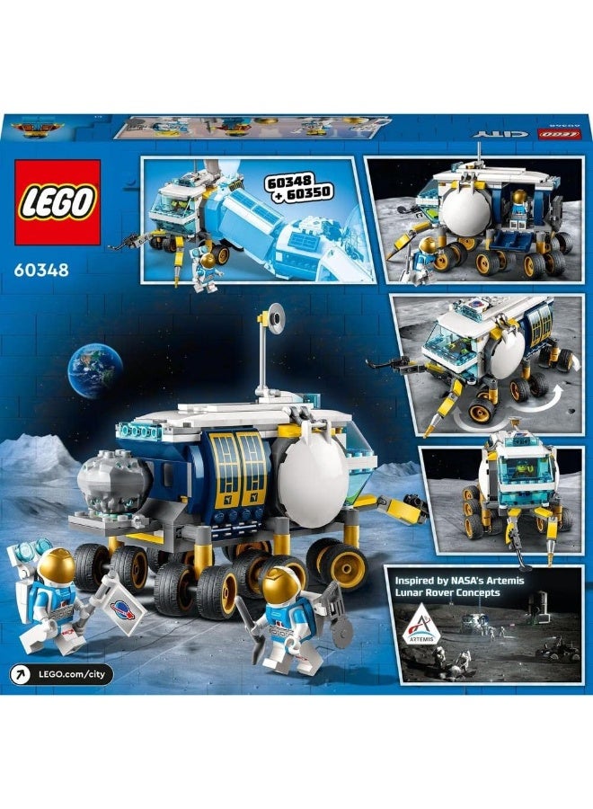 LEGO مجموعة مكعبات بناء سيارة لعبة مركبة قمرية من ليجو سيتي 60348 - Image 2