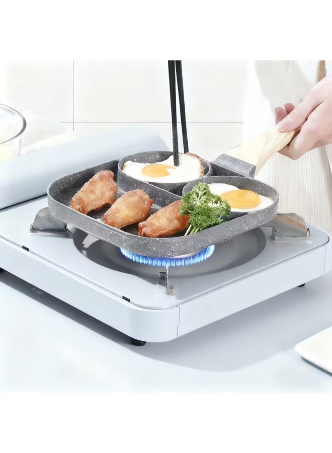 AMM Non Stick Frying Pan for Eggs, Pancakes & Steak | Nonstick Skillet for Breakfast, Burgers & Omelette | Easy Clean Frying Pan - Image 4