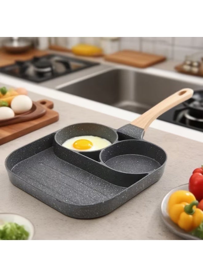 AMM Non Stick Frying Pan for Eggs, Pancakes & Steak | Nonstick Skillet for Breakfast, Burgers & Omelette | Easy Clean Frying Pan - Image 2