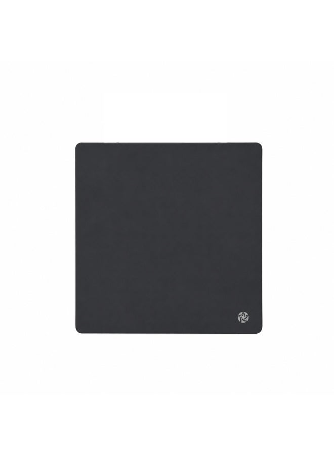 Alfriday Premium 1-Gang 1-Way Wall Light Switch – Slim Matte Black Design, 16A 250V AC High-Strength Polycarbonate Modern Electric Switch for Home & Office, Fits Standard Euro Square Box - Image 1