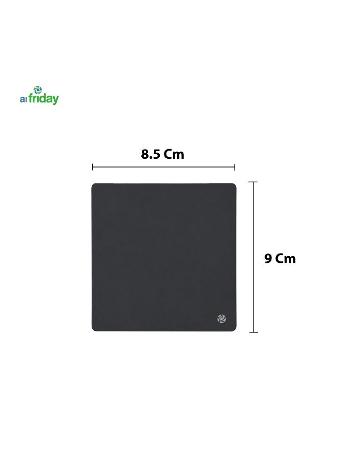 Alfriday Premium 1-Gang 1-Way Wall Light Switch – Slim Matte Black Design, 16A 250V AC High-Strength Polycarbonate Modern Electric Switch for Home & Office, Fits Standard Euro Square Box - Image 4