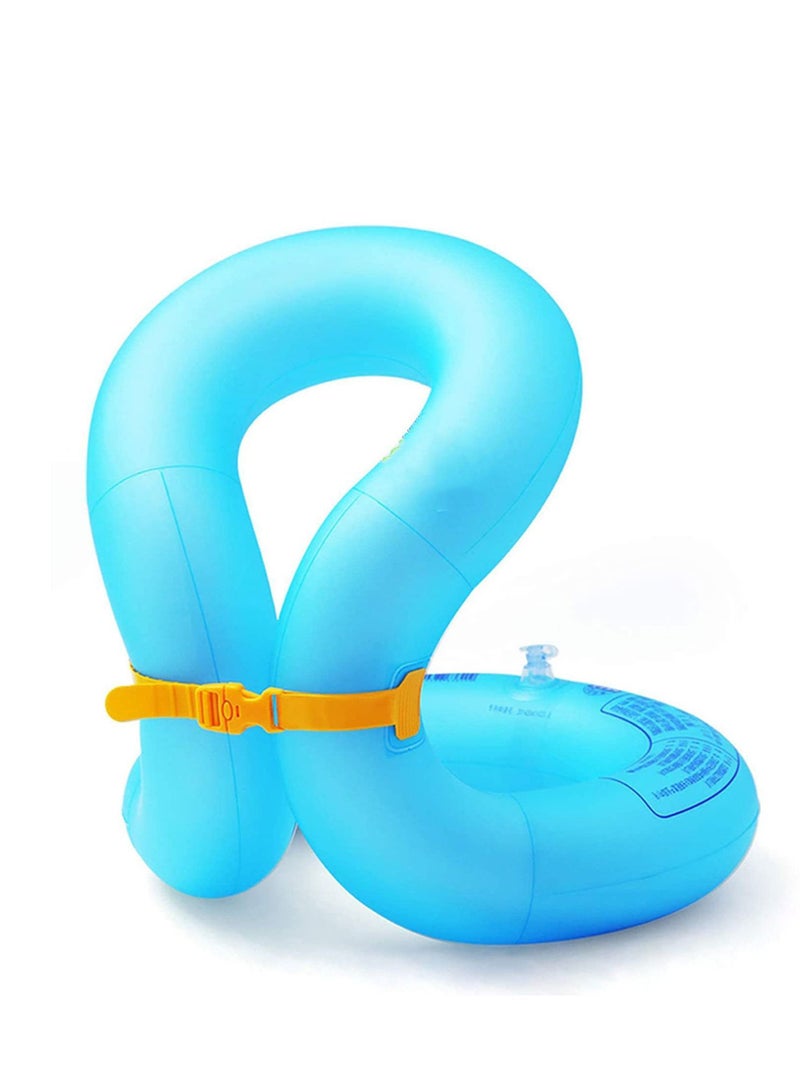 Y&D Swim Vest for Kids 30-90 lbs 4-10 Years Old Inflatable Swimming Floaties with Adjustable Safety Buckle & Dual airbags Boys Girls Water Vest Pool Beach Lake Ocean - Image 1