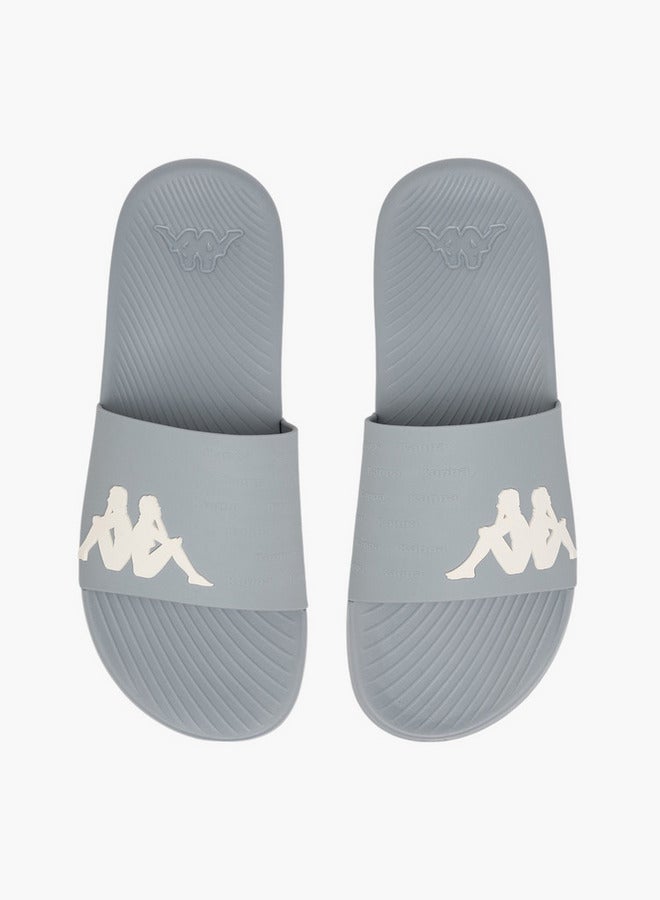 Kappa Men's Logo Print Slides - Image 2