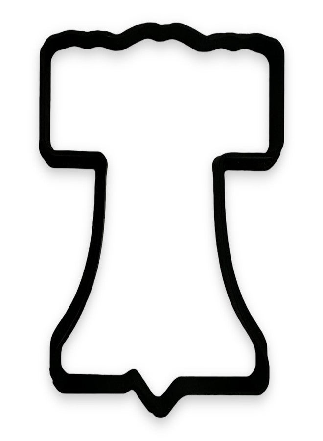 Bundle of Fun Liberty Bell Cookie Cutter with Easy to Push Design (4 inch) - Image 1