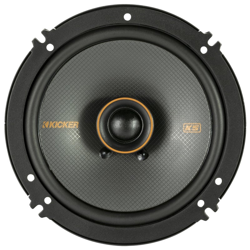 KICKER 51KSC6504 KS-Series 6.5" Coaxial Speakers with .75" tweeters, 4-Ohm, Pair - Image 3
