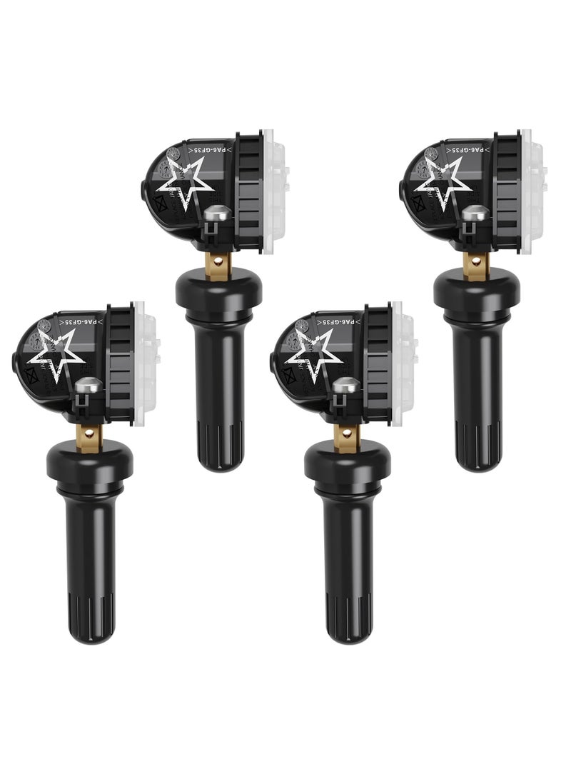 Loquat TPMS Sensors for GM Vehicles, Compatible with Buick, Cadillac, Chevy, GMC Silverado, Replaces OE 13598771, 13586335, 13581558, 13598772, Tire Pressure Monitoring System Replacement - Image 1