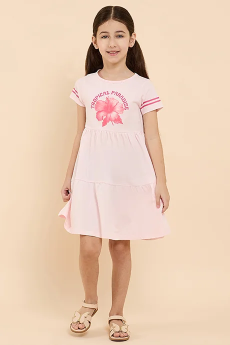 R&B Hello Kitty Polo Dress with Short Sleeves