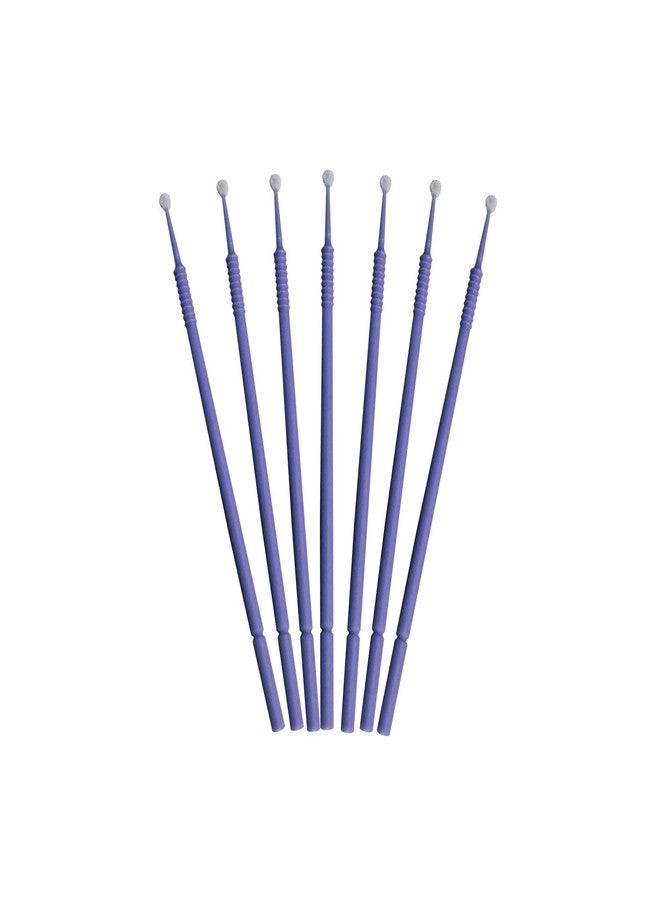 Vivid Microfoam Tip Applicators - Microbrush Applicator Great For Dental, Beauty or Personal Care, Comes with Convenient Dispenser, Pack of 400, PeleTip (Regular 2mm, Purple) - Image 1