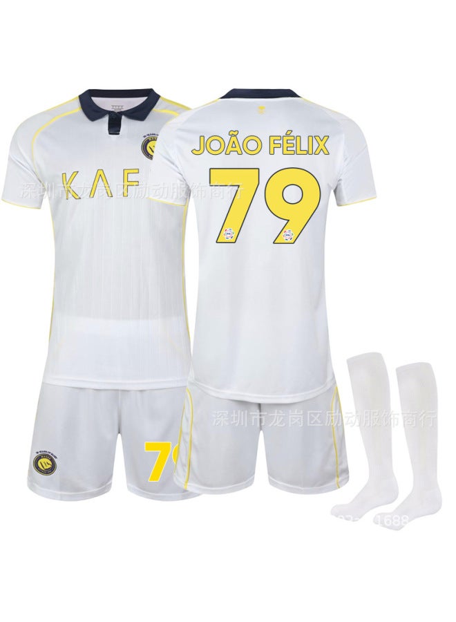 2526 New Suit Saudi Arabia United Jersey 10 Mane Sports Riyadh Victory Ii Away No. 7 Ronaldo Football Uniform