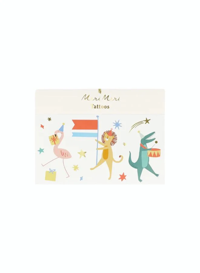 Meri Meri Animal Parade Tattoos