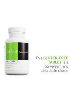 Davinci Labs Virashield Dietary Supplement To Support Detox Immune System And Healthy Gi Function* With Black Walnut Wormwood Olive Leaf Pau D’Arco And More Glutenfree 120 Tablets  - Image 5